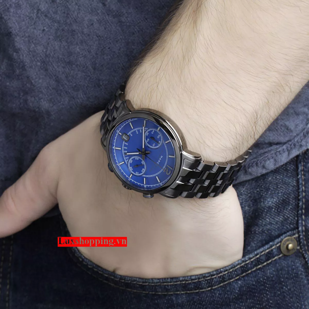 Marc Jacobs Fergus Chronograph Watch 42mm 