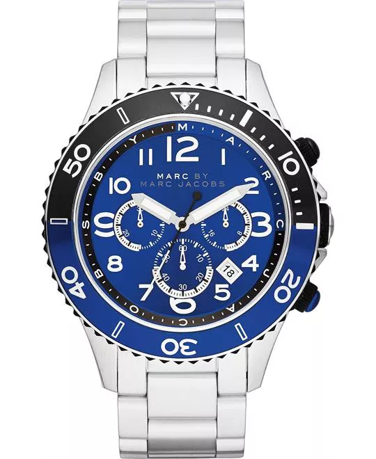 Marc by Marc Jacobs Rock Navy and Blue Watch 46mm