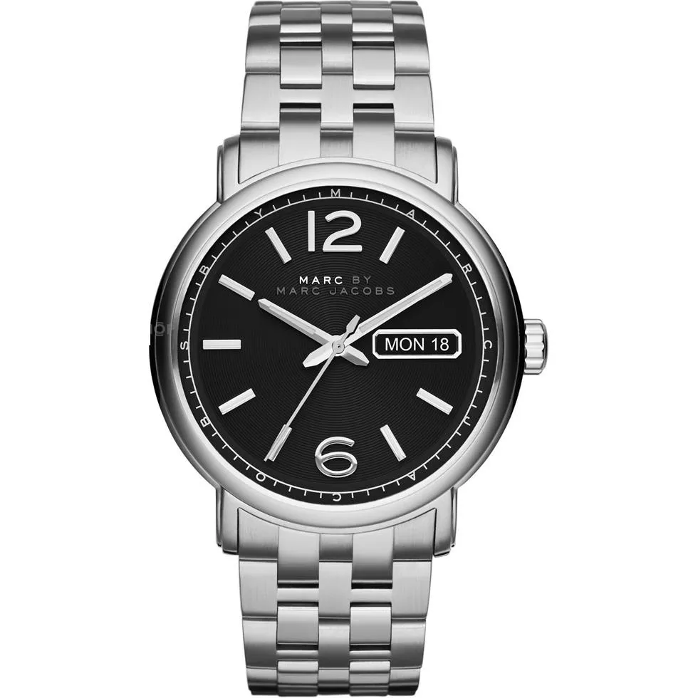 Marc by Marc Jacobs Fergus Silver Watch 42mm 