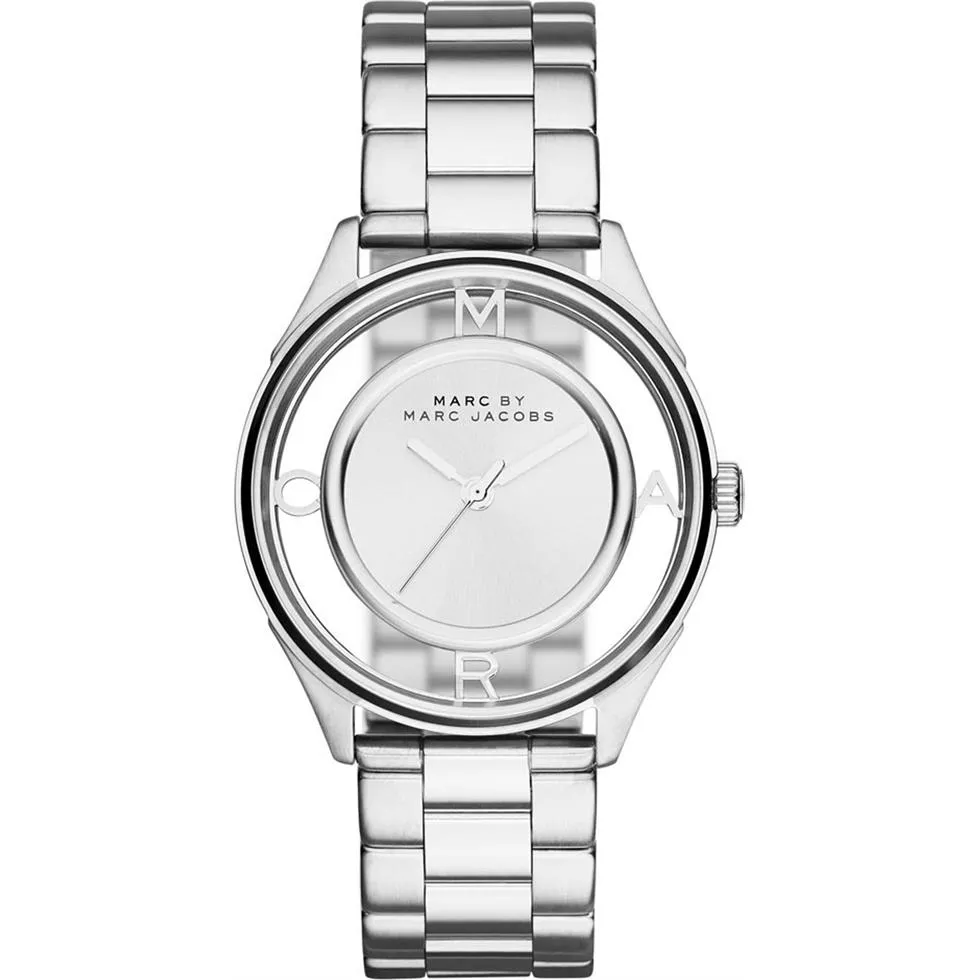 Marc by Marc Jacobs Tether Silver-Tone Watch 36mm