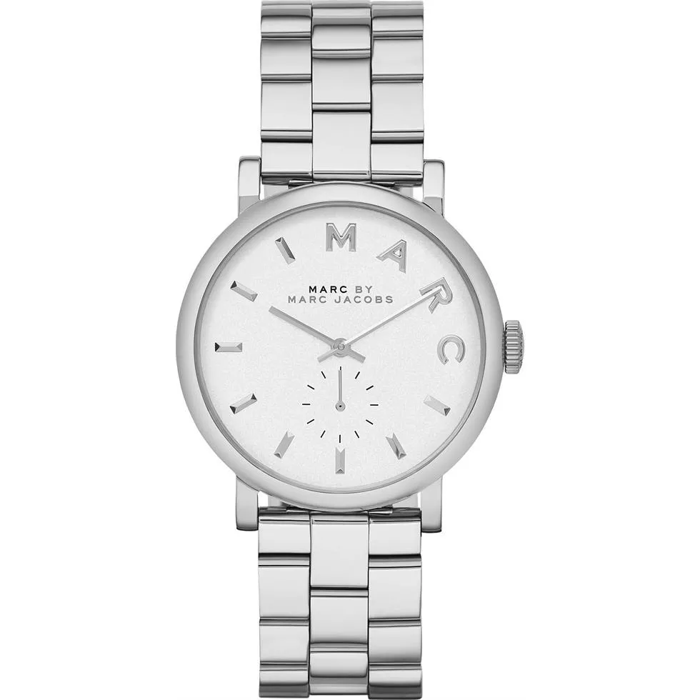 Marc by Marc Jacobs Baker White Dial Watch 37mm 