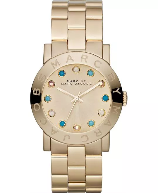 Marc by Marc Jacobs Amy Dexter Gold Tone Watch 37mm
