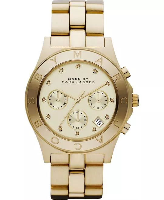  Marc Jacobs Henry Skeleton Gold Watch 40MM