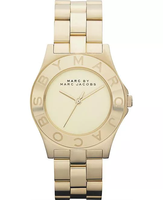 Marc by Marc Jacobs Blade Ladies Gold Watch 37mm 