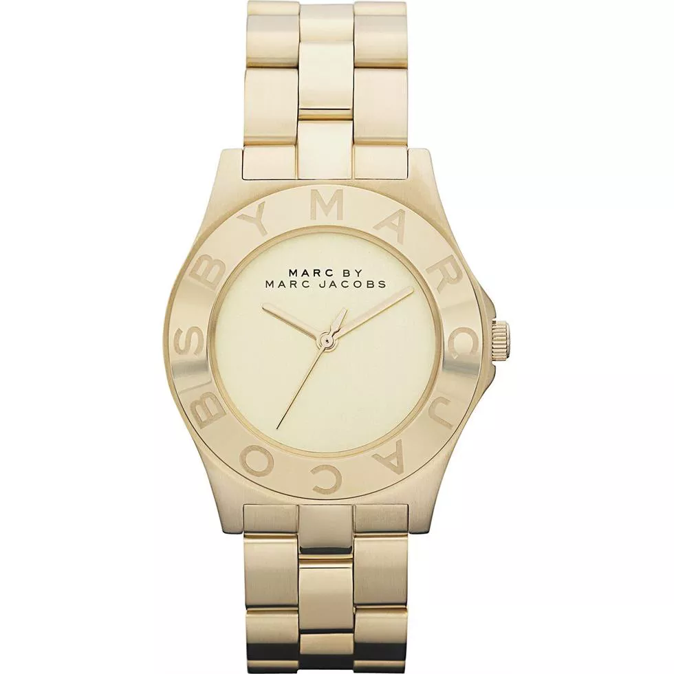 Marc by Marc Jacobs Blade Ladies Gold Watch 37mm 