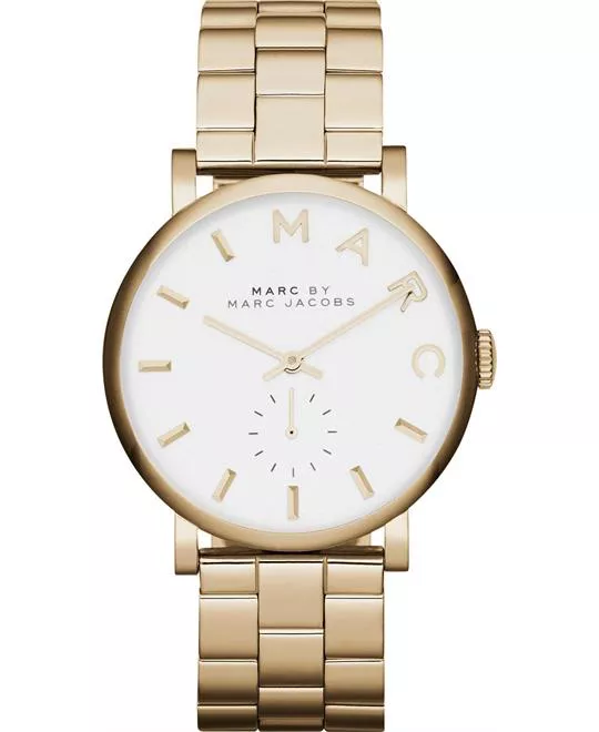 Marc by Marc Jacobs Baker Gold Tone Watch 37mm