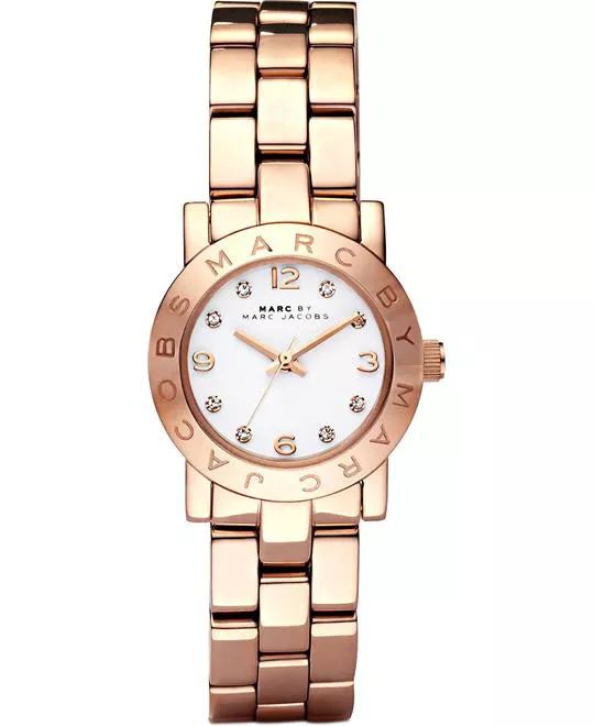  Marc Jacobs Amy Mini Rose Gold Watch  26mm 