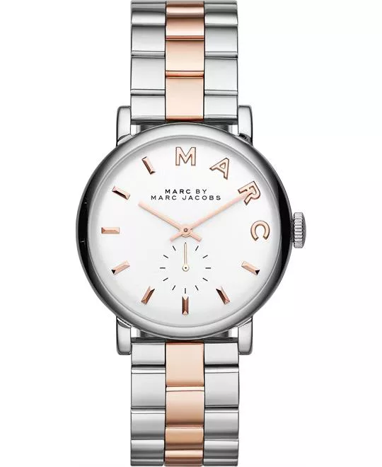 Marc by Marc Jacobs Baker Two-Tone Watch 36mm 