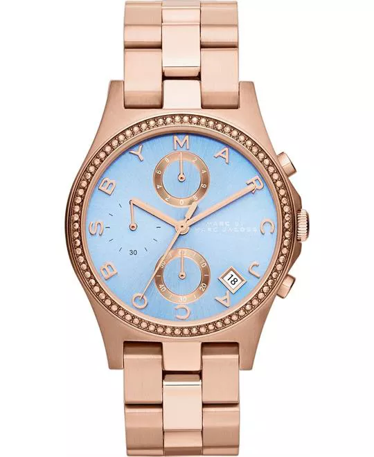 Marc Jacobs Henry Rose Gold Watch 37mm