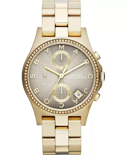 Marc Jacobs Henry Chronograph Grey Watch 37mm 