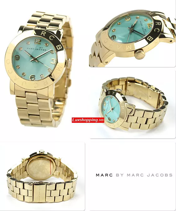 Marc by Marc Jacobs Amy Mint Dial Watch 36mm