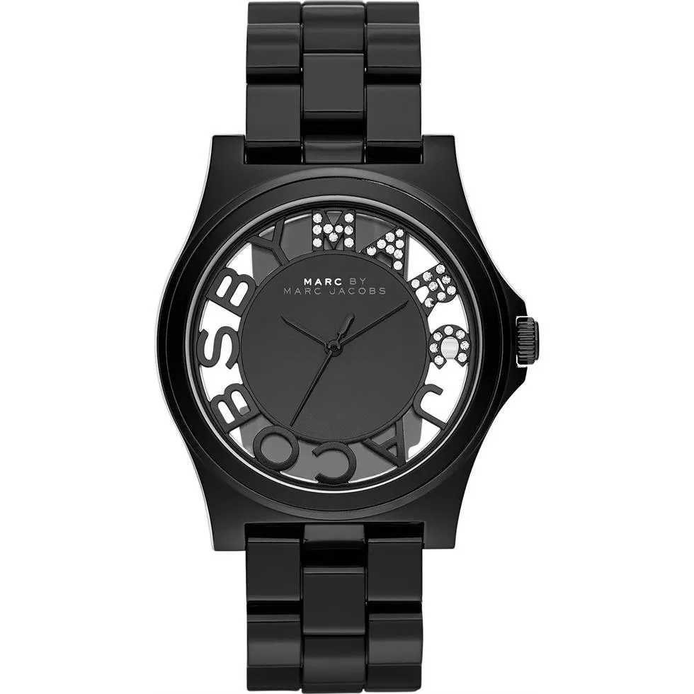 Marc by Marc Jacobs Henry Skeleton Plastic Watch 41mm