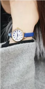 Marc by Marc Jacobs Sally White Dial Blue Watch 28mm 