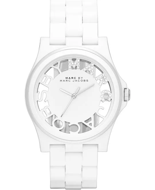 Marc by Marc Jacobs Henry White Nylon Watch 41mm 