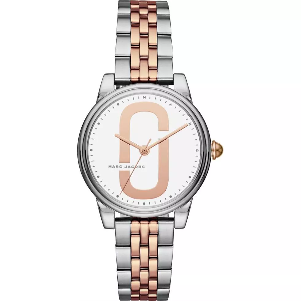 Marc Jacobs Corie Two-Tone Watch 36mm