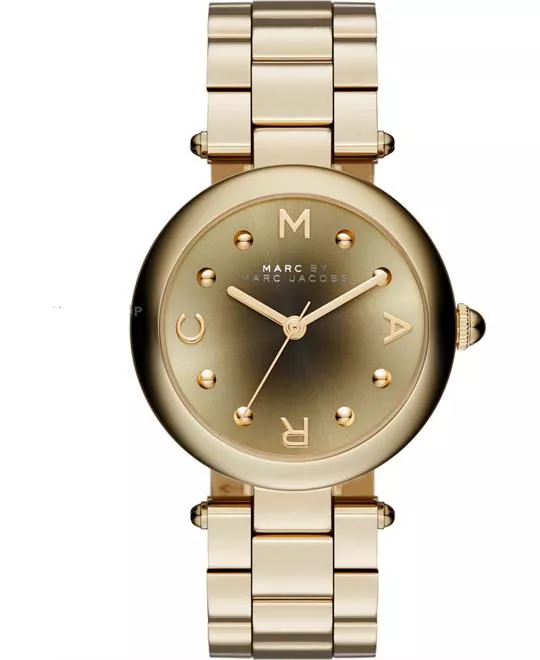 Marc Jacobs Dotty Gold-to-black Ladies Watch 34mm