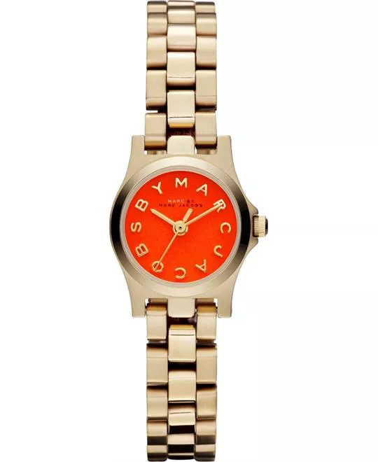 Marc Jacobs Henry Dinky Gold Tone Watch 21mm