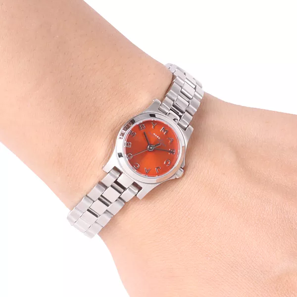 Marc Jacobs Henry Orange Diall 21mm Watch