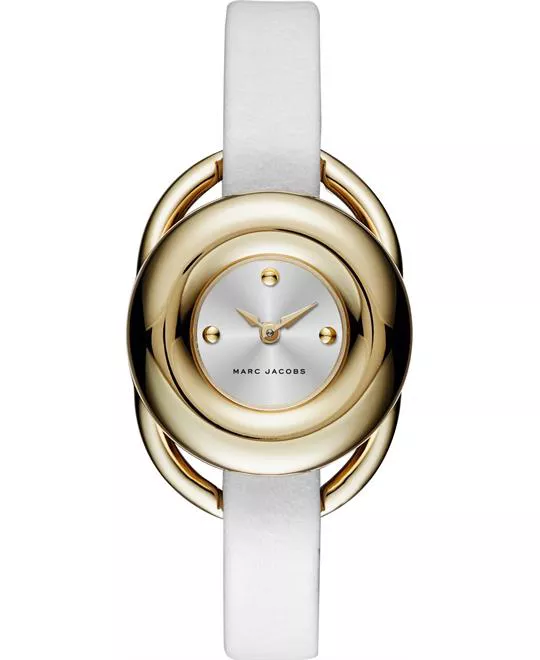 MARC JACOBS Jerrie Silver Dial Ladies Watch 28mm