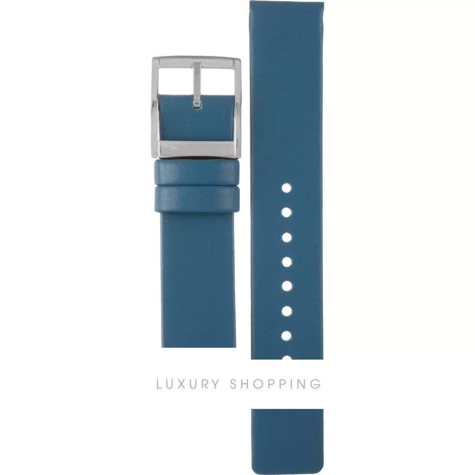 Marc Jacobs Peggy Medium Blue Leather Strap 18mm