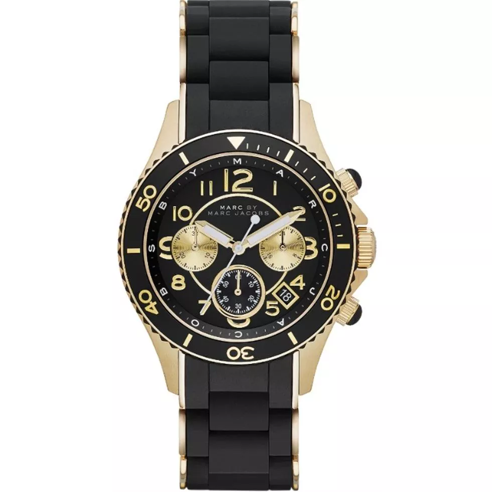 Marc Jacobs Wrapped Rock Black Watch 40mm