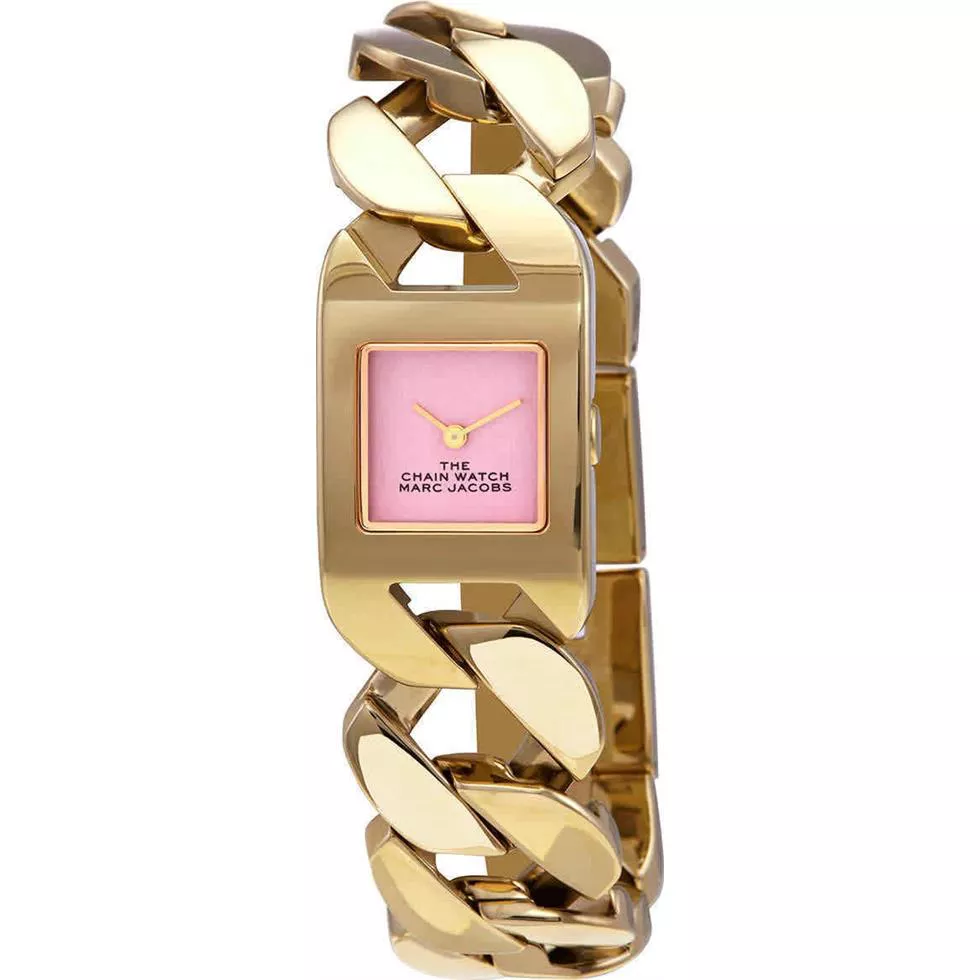 Marc jacobs chain on sale watch