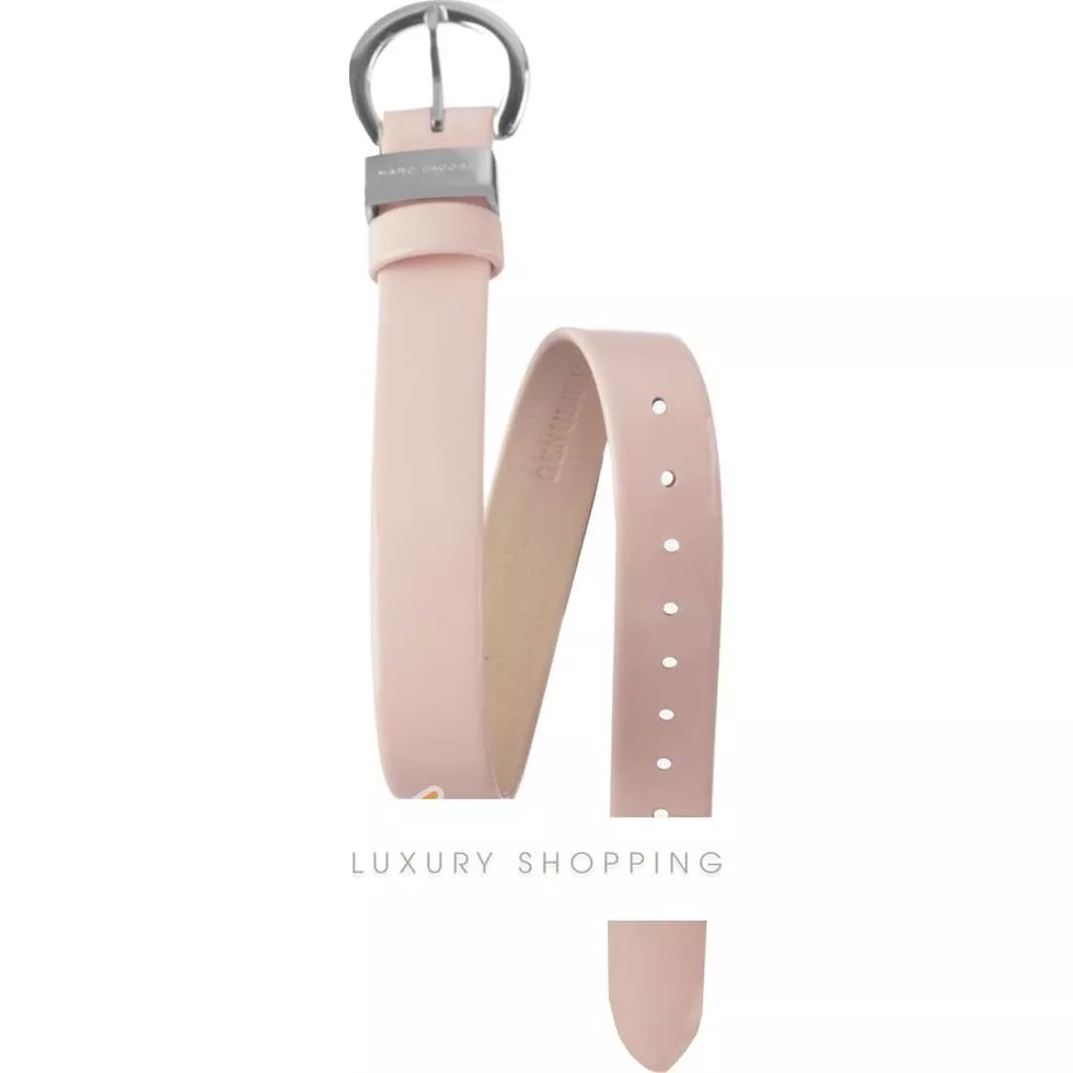 Marc Jacobs Tootsie Pink Leather Strap 10mm