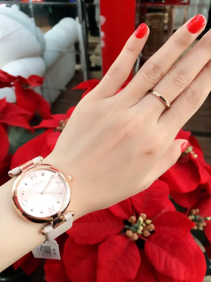 Marc Jacobs Women's Dotty Rose Gold-Tone Watch 26mm