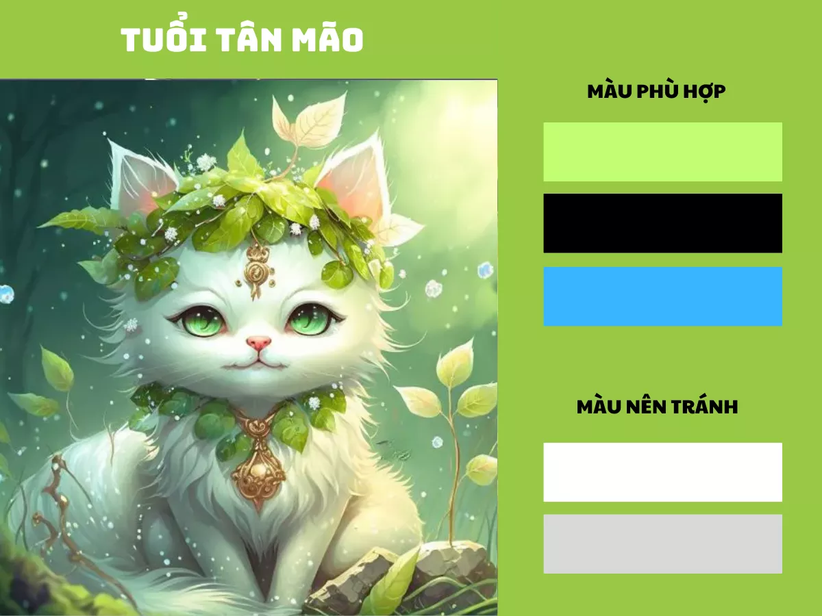 màu sắc hợp tuổi mão