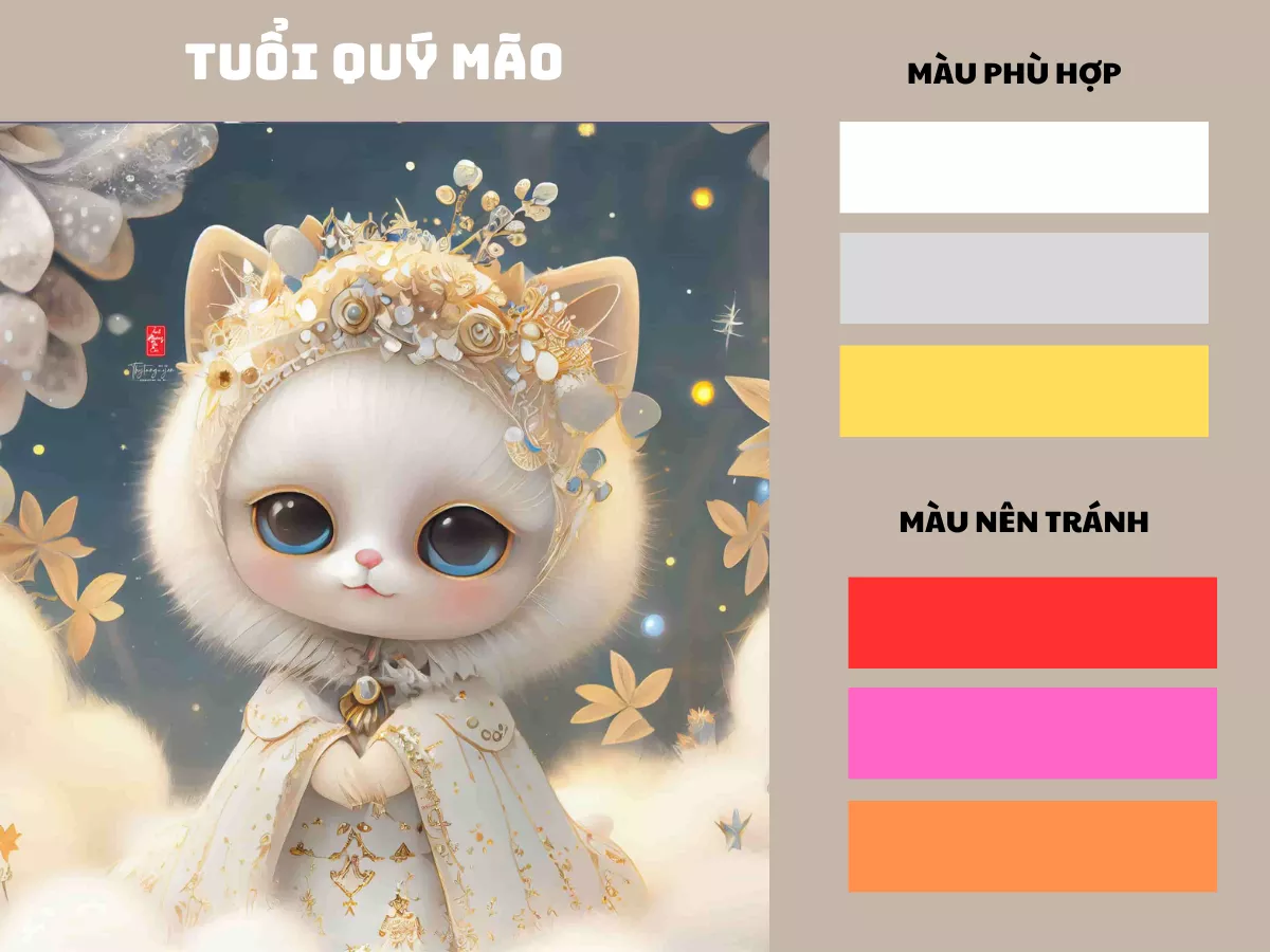 màu sắc hợp tuổi mão