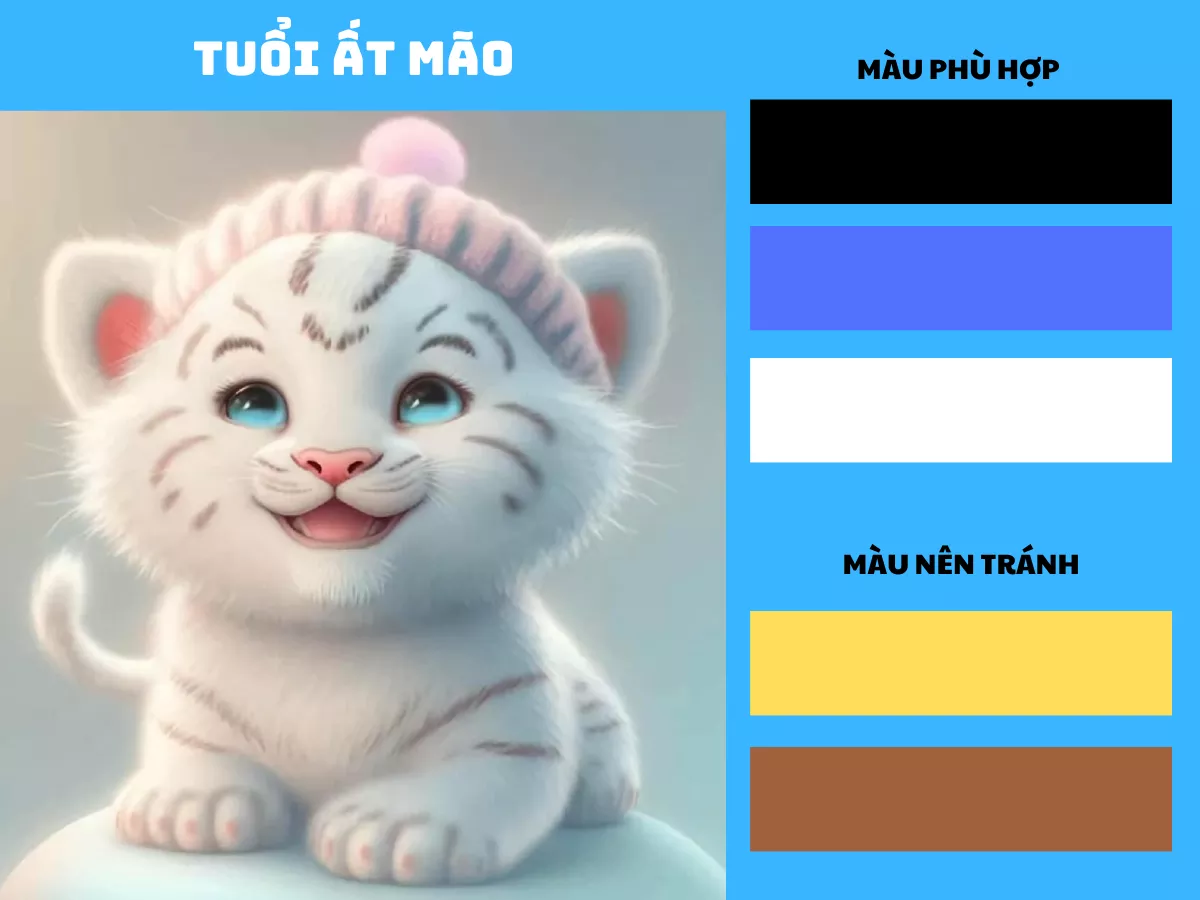 màu sắc hợp tuổi mão