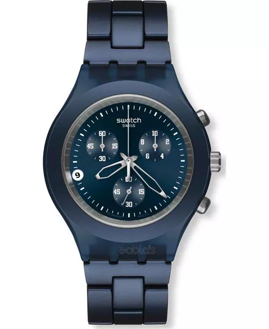 Men's Irony Swatch Color: Blue 43mm