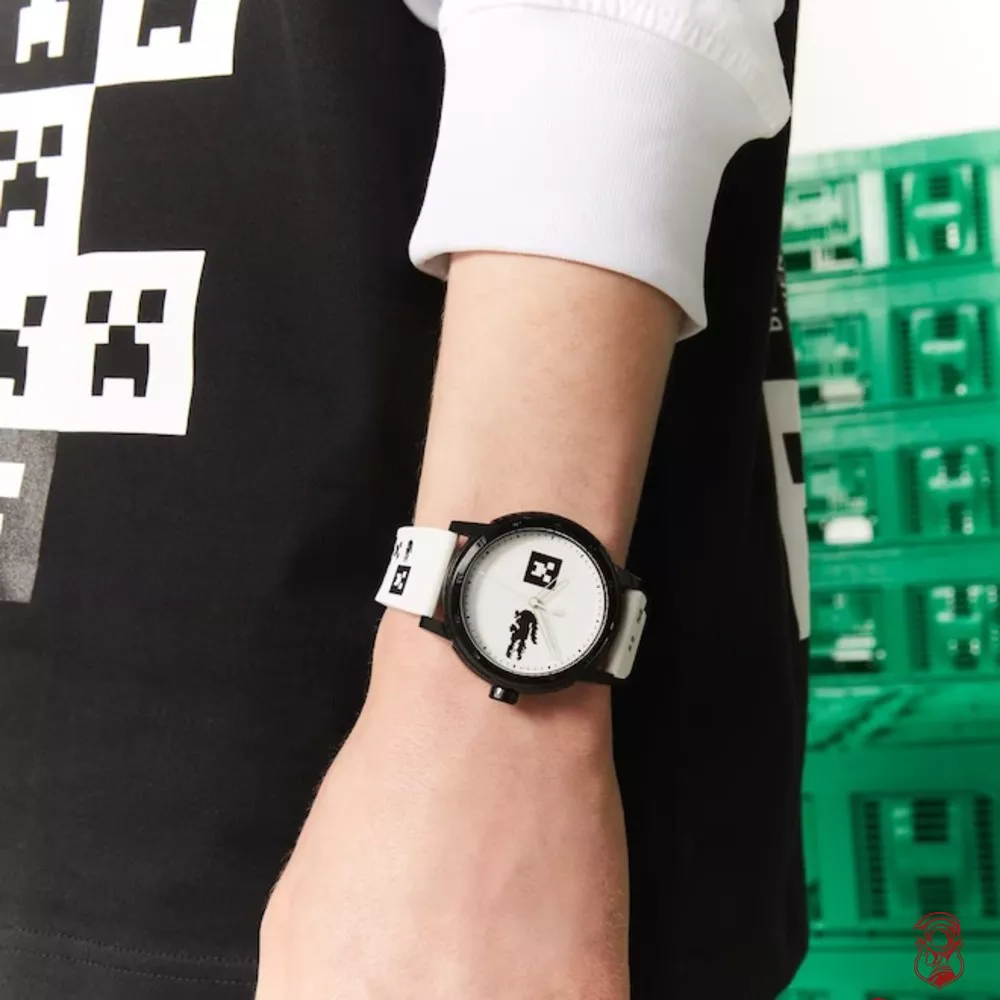 Lacoste x Minecraft Silicone Watch 44MM