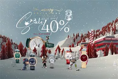 MERRY CHRISTMAS AND HAPPY NEW YEAR 2026 - SALE OFF UP TO 40% ALL WATCHES