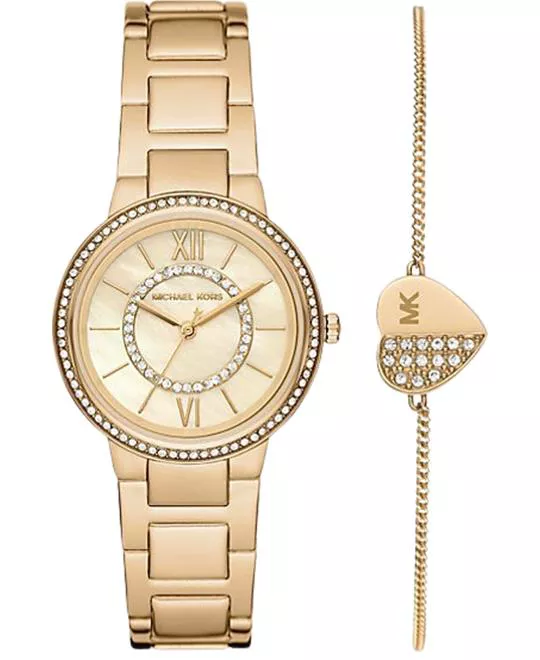 Michael Kors Mini Gabbi Pavé Set Watch 33mm