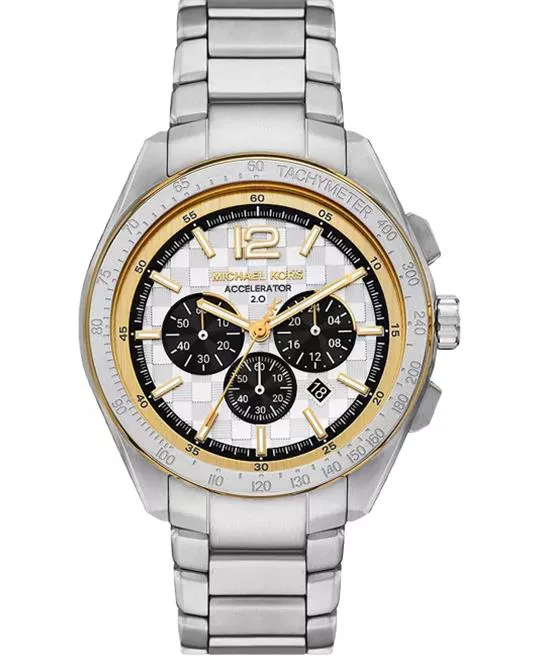 Michael Kors Accelerator 2.0 Chronograph Stainless Steel Watch 44mm