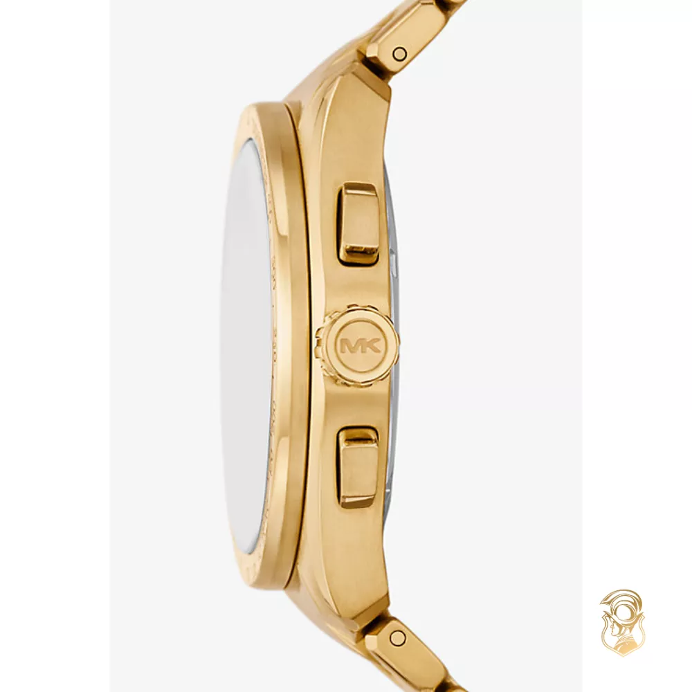 Michael Kors Accelerator 2.0 Gold Tone Watch 44mm