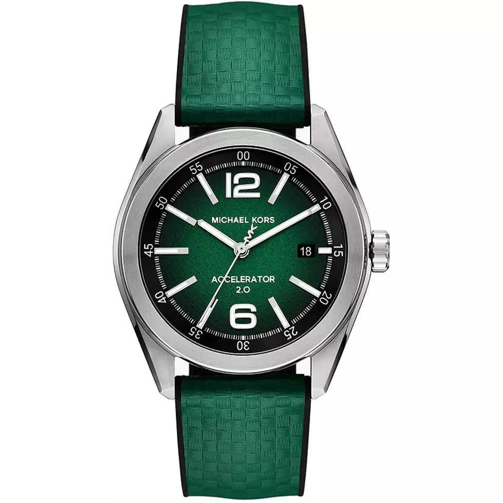 Michael Kors Accelerator 2.0 Green Watch 42mm