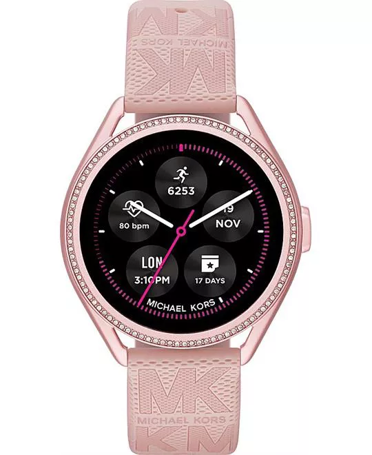 Michael Kors Access Gen 5E Rubber Smart watch 43mm