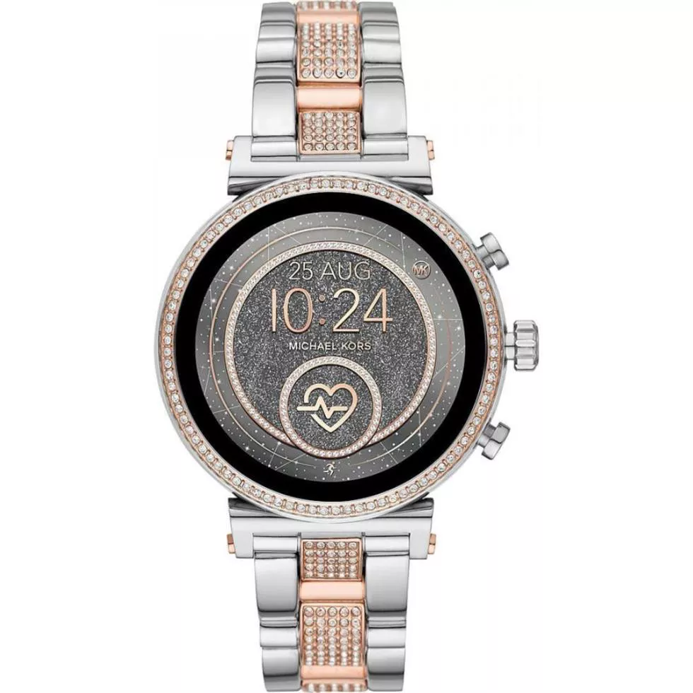 Michael Kors Access Sofie Heart  silver Smartwatch 41mm