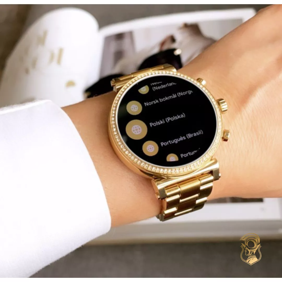 Michael Kors MKT5062 Access Sofie Yellow Gold Smartwatch 41mm