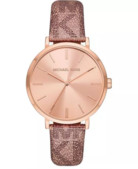 Michael Kors Addyson Rose Gold Tone Watch 40mm