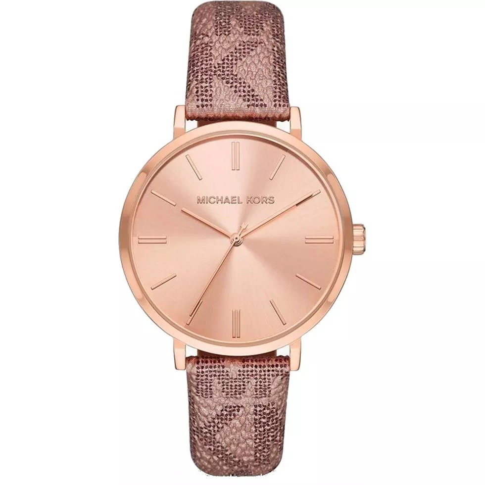 Michael Kors Addyson Rose Gold Tone Watch 40mm