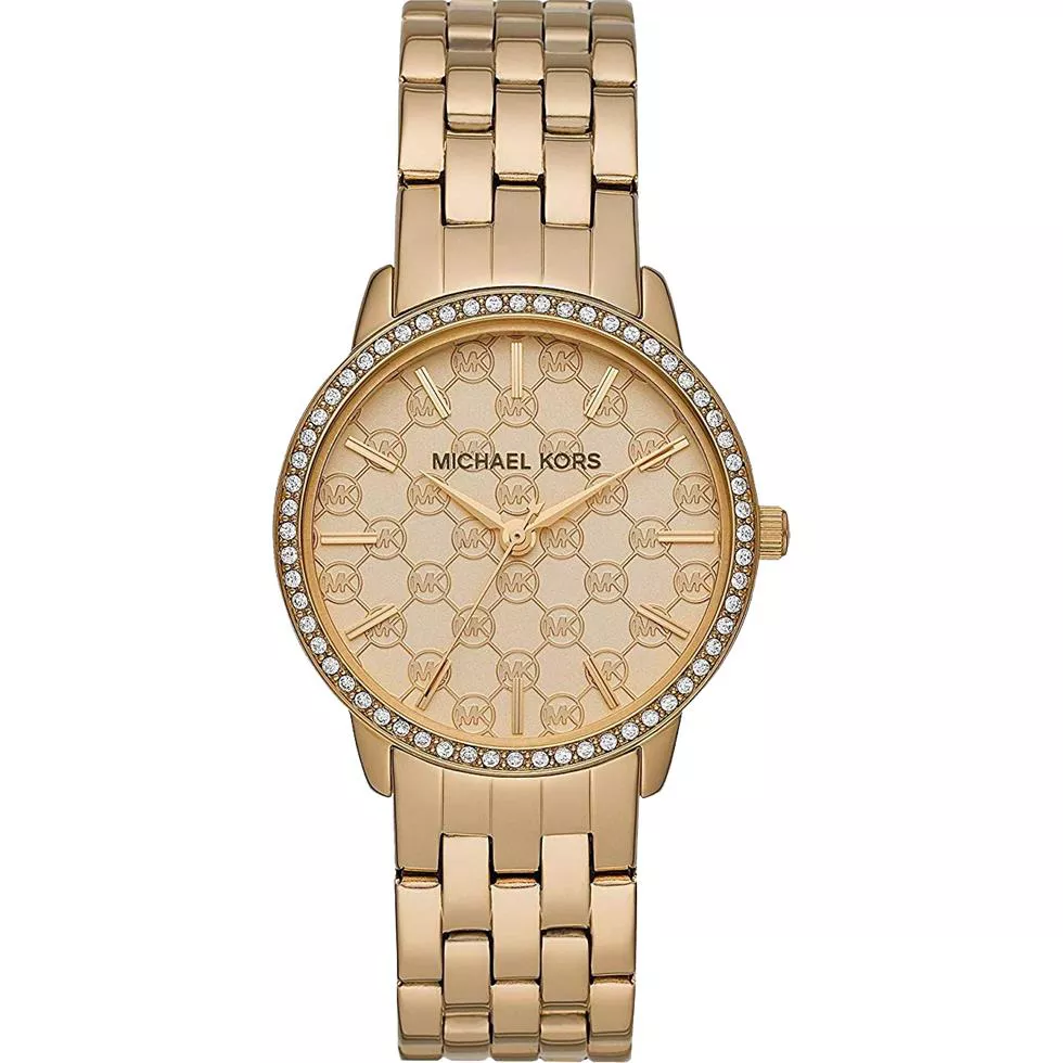 Michael Kors Argyle Glitz Watch 35mm