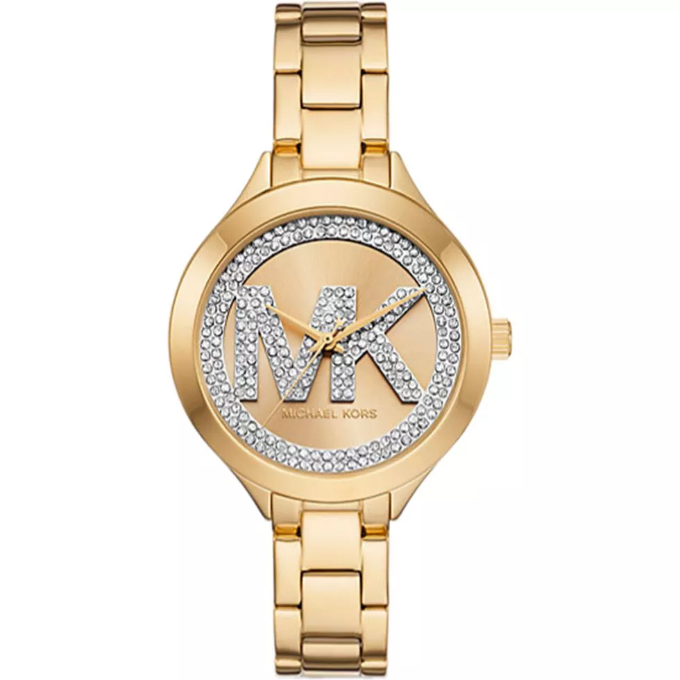 Michael Kors Aspyn Gold Pavé Watch 38mm