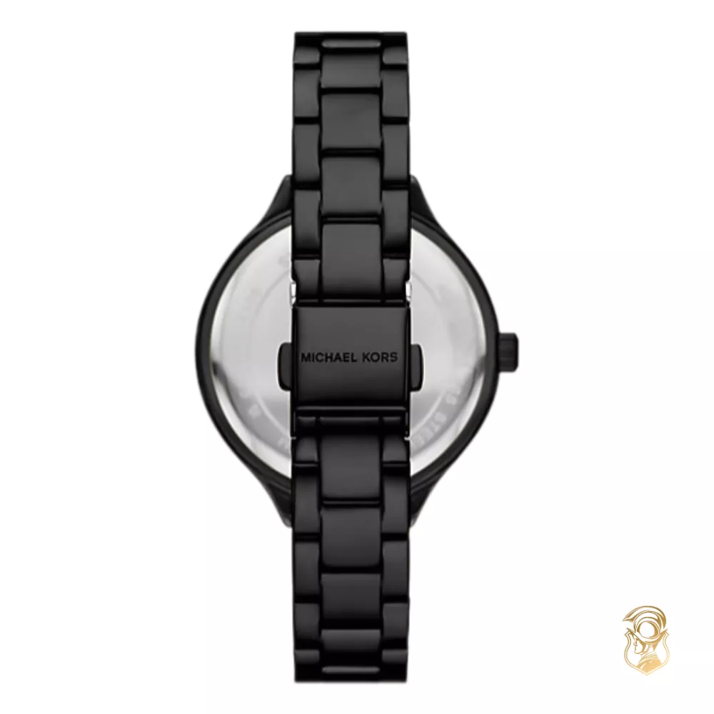 Michael Kors Aspyn Pavé Logo Black Watch 28mm