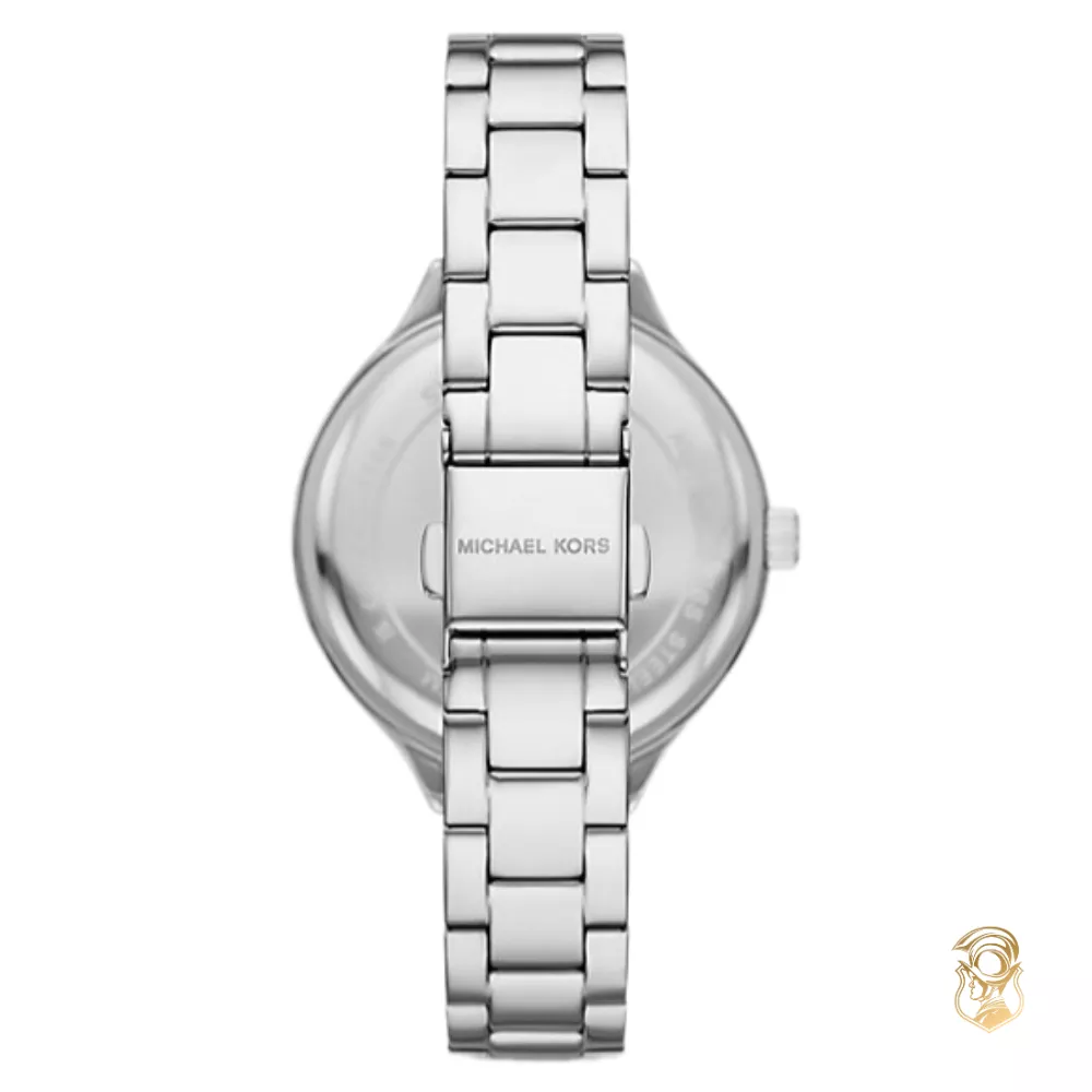 Michael Kors Aspyn Silver Pavé Watch 38 mm