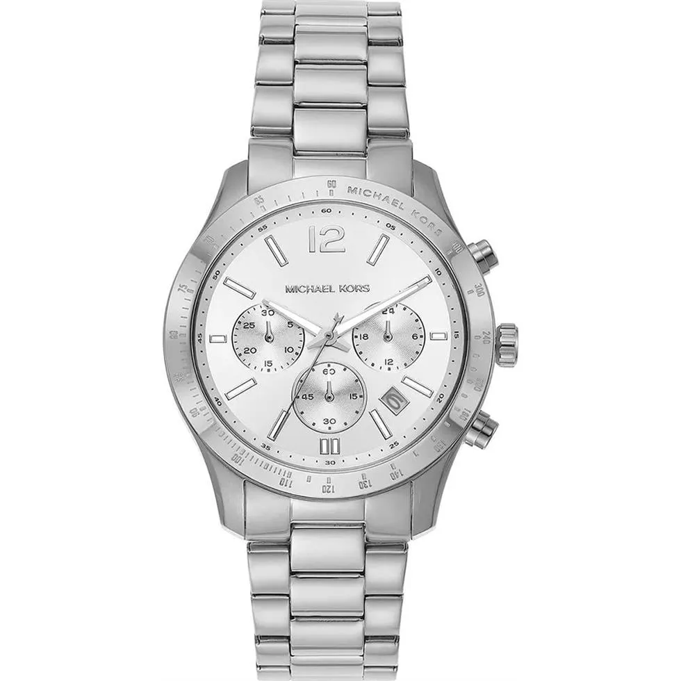 Michael Kors Berkley Silver-Tone Watch 40mm