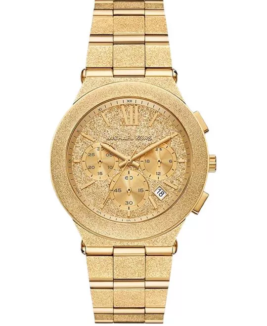 Michael Kors Billie Chronograph Gold-Tone Watch 40mm