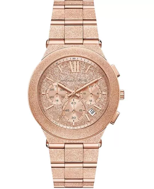 Michael Kors Billie Chronograph Rose Gold-Tone Watch 35mm